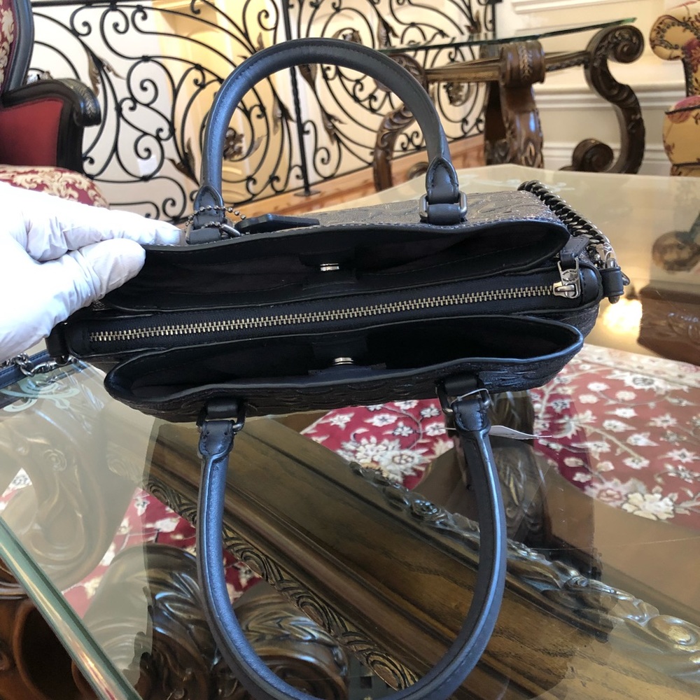 3pcs NWT Coach Sage satchel&wallet&wristlet - Picture 5 of 8